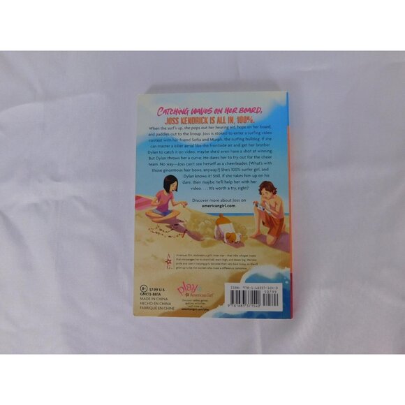Joss Erin Falligant American Girl 2020 Girl of the Year Surfing Book Soft Cover - Picture 4 of 5